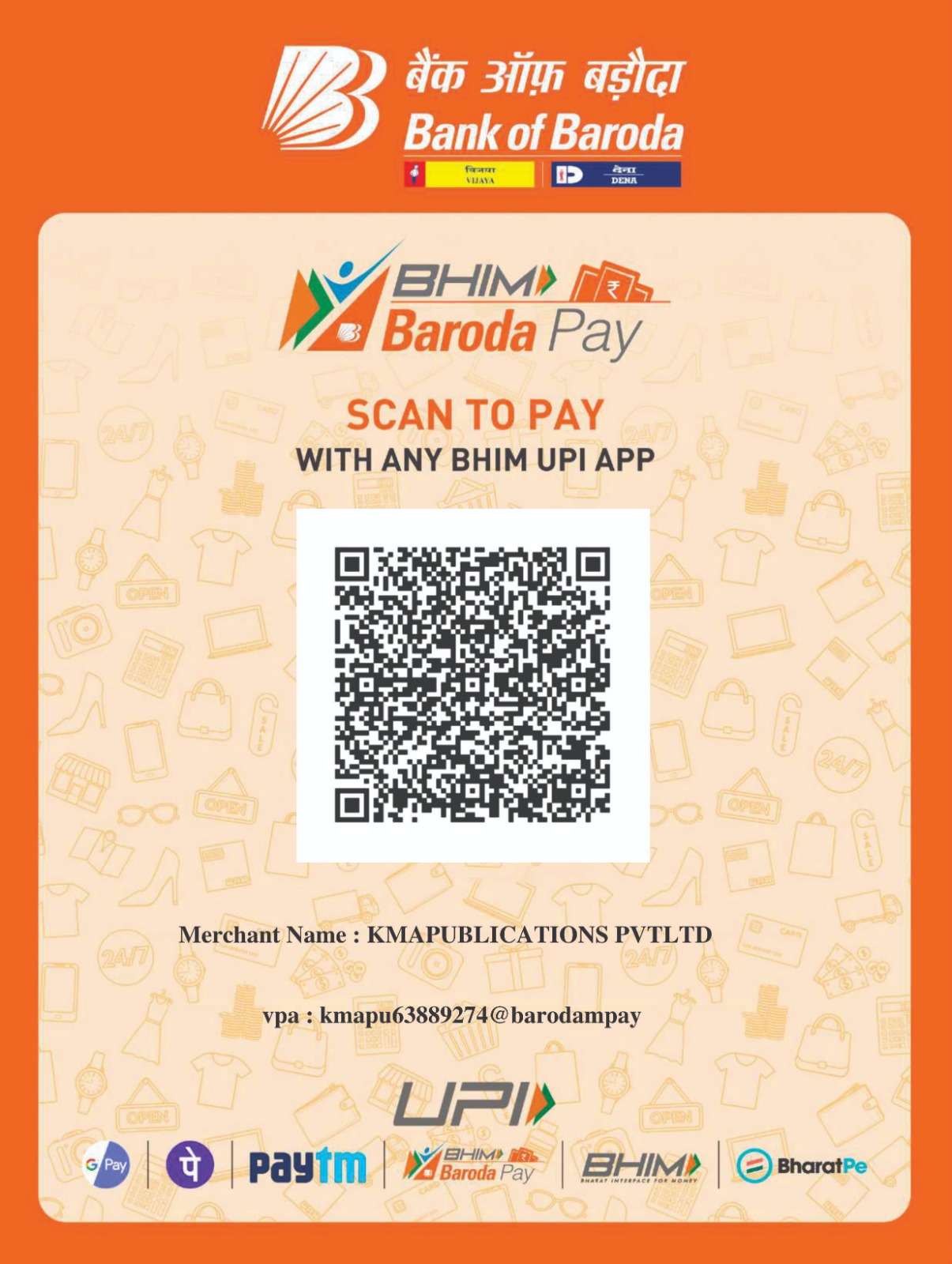 QR Code for UPI Payment